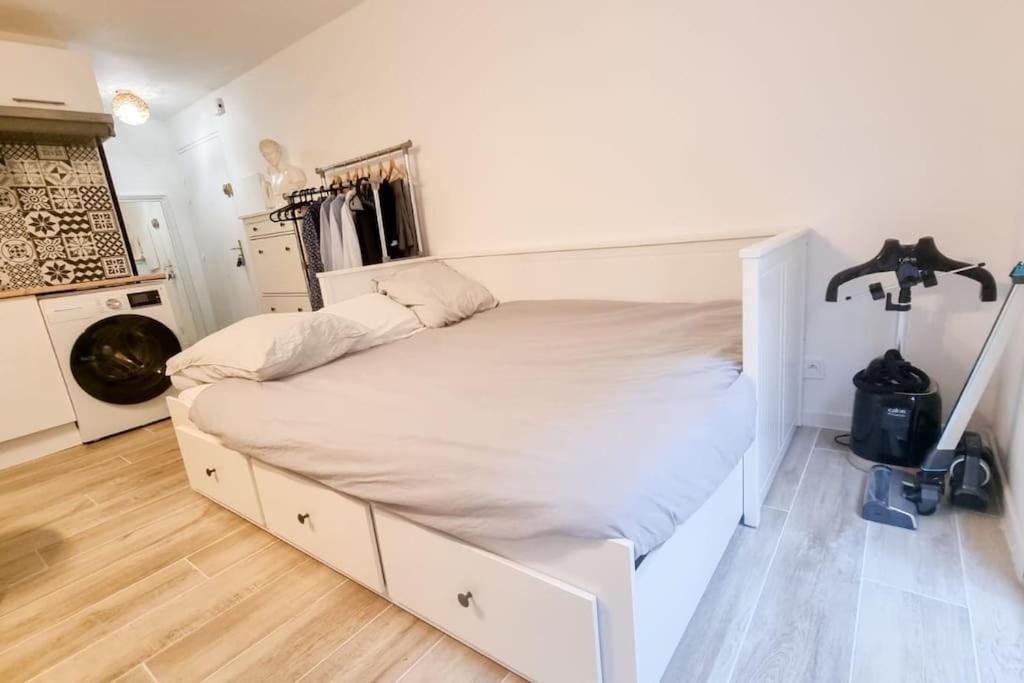 Studio Avec Garage 5Min Cannes Centre Exteriör bild